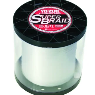 Yo-Zuri SuperBraid Braided Line, 3000yd, White - Your Premium Fishing Gear Store Rods Lines Baits Accessories^ Online